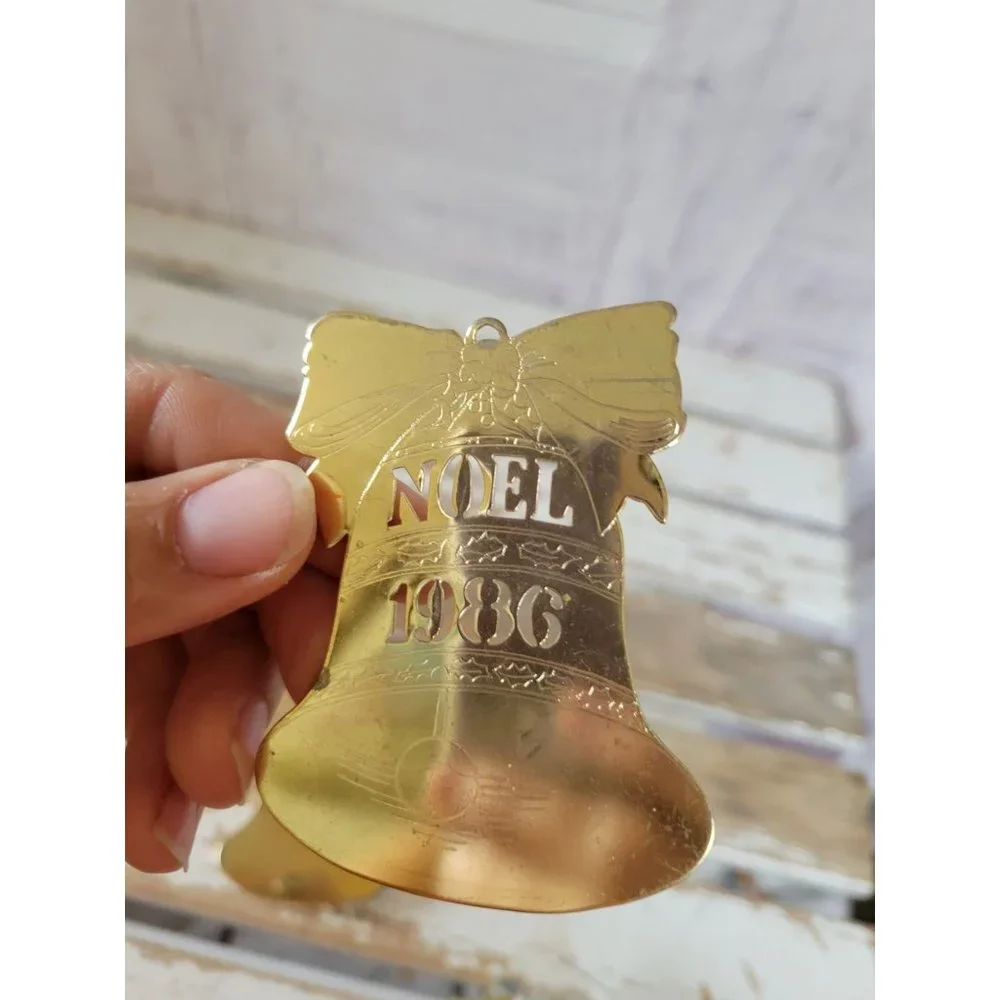Clear ornament Noel‎ Santa lifesaver 12 Days of Christmas Xmas candle Noel Bell